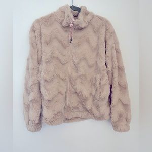 Urban outfitters faux fur baby pink jacket - medium